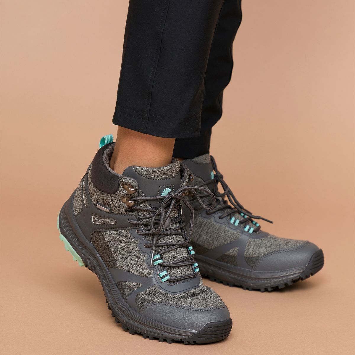 MOUNTAIN GEAR - Zapatillas Outdoor Mountain Gear Mujer Caña Media Gris