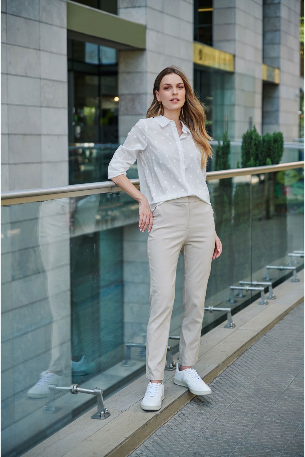 UNIVERSITY CLUB - Pantalón Skinny Sastrero Tiro Alto Mujer University Club