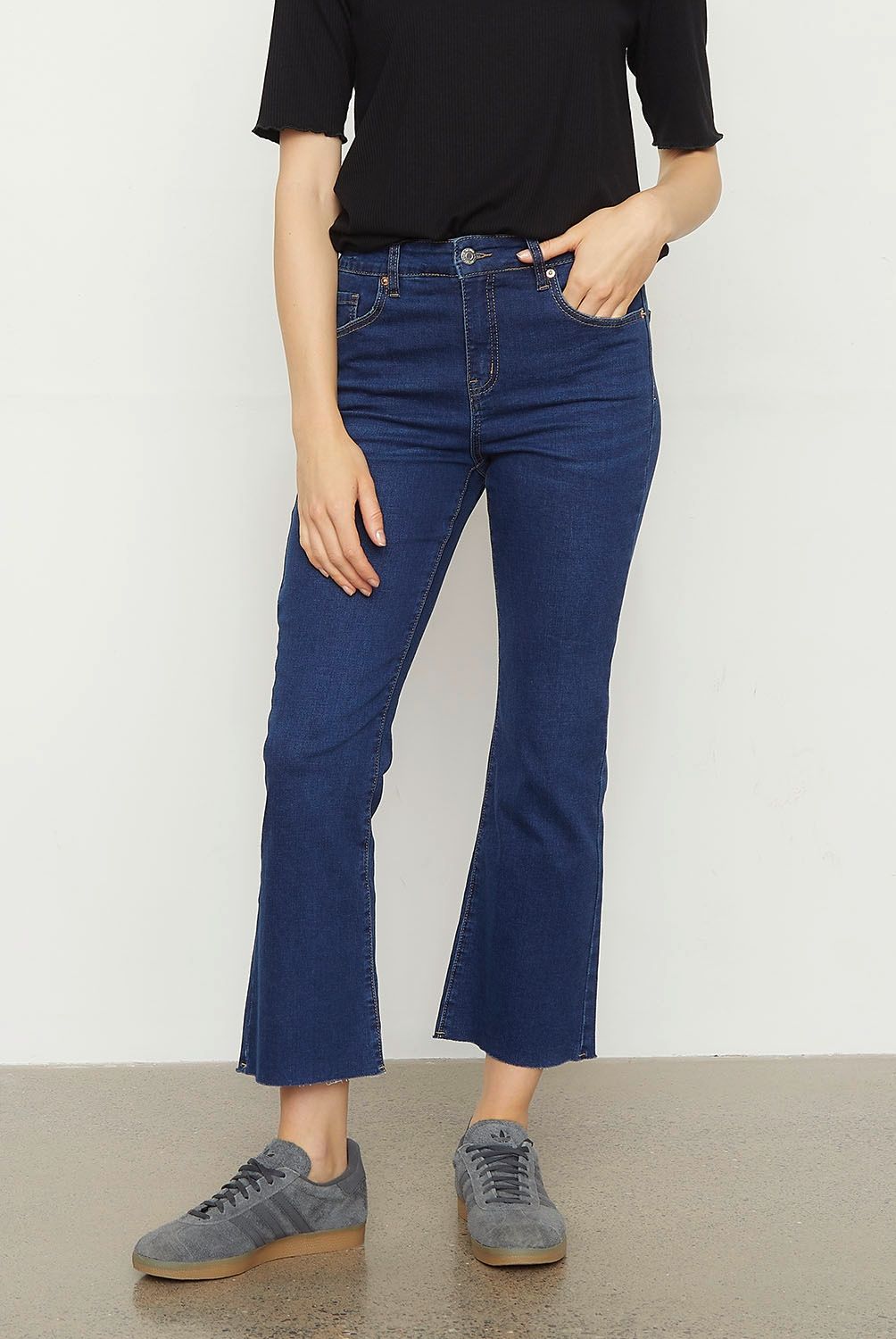 UNIVERSITY CLUB - Jeans Flare Tiro Alto Mujer University Club