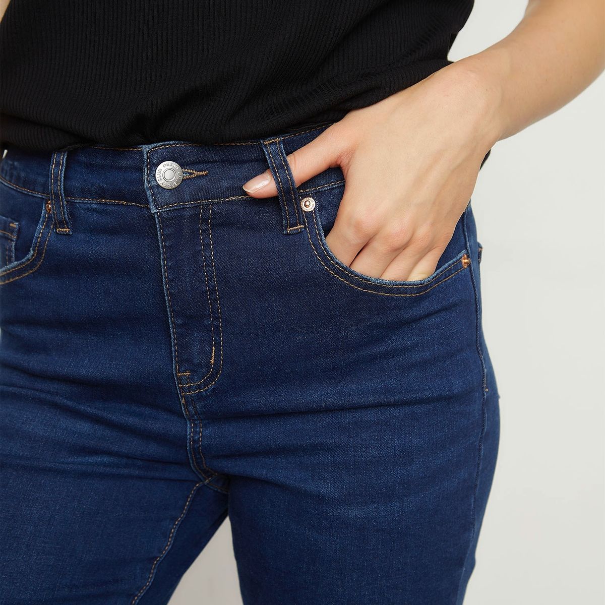 UNIVERSITY CLUB - Jeans Flare Tiro Alto Mujer University Club