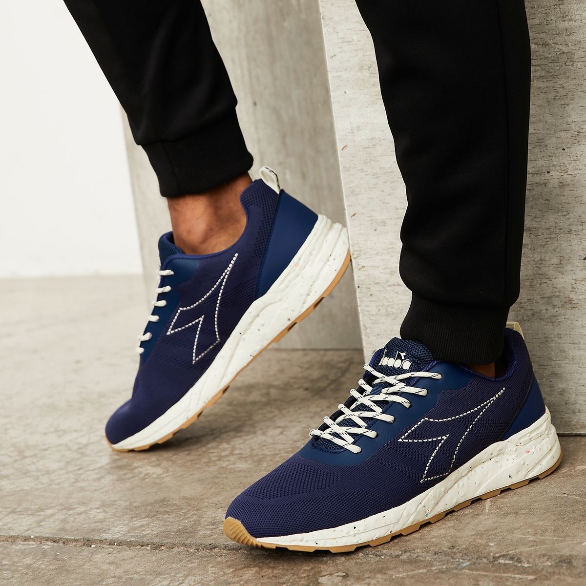 DIADORA - Solgren Zapatilla Urbana Hombre Azul Diadora