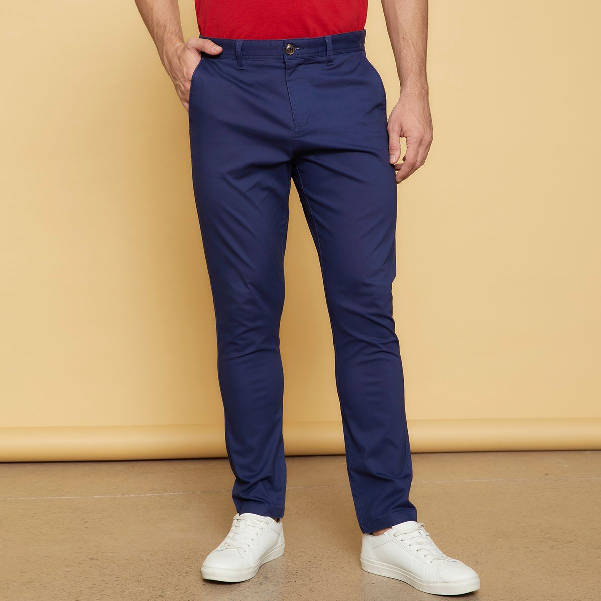 UNIVERSITY CLUB - Pantalón Chino Slim Fit Algodón University Club Hombre