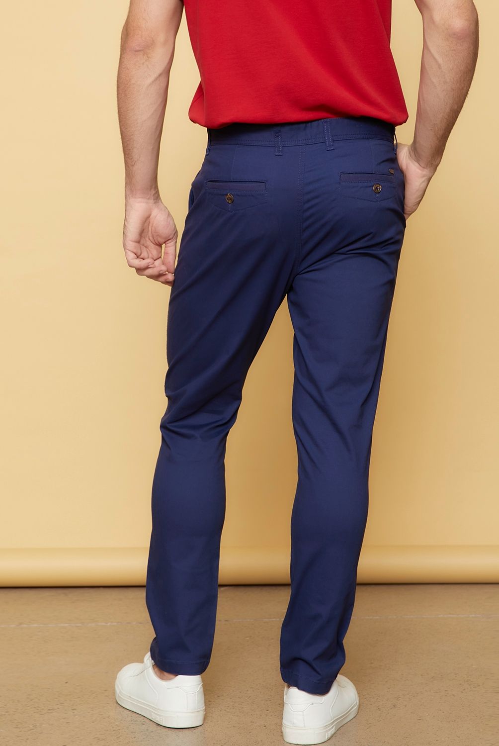 UNIVERSITY CLUB - Pantalón Chino Slim Fit Algodón University Club Hombre