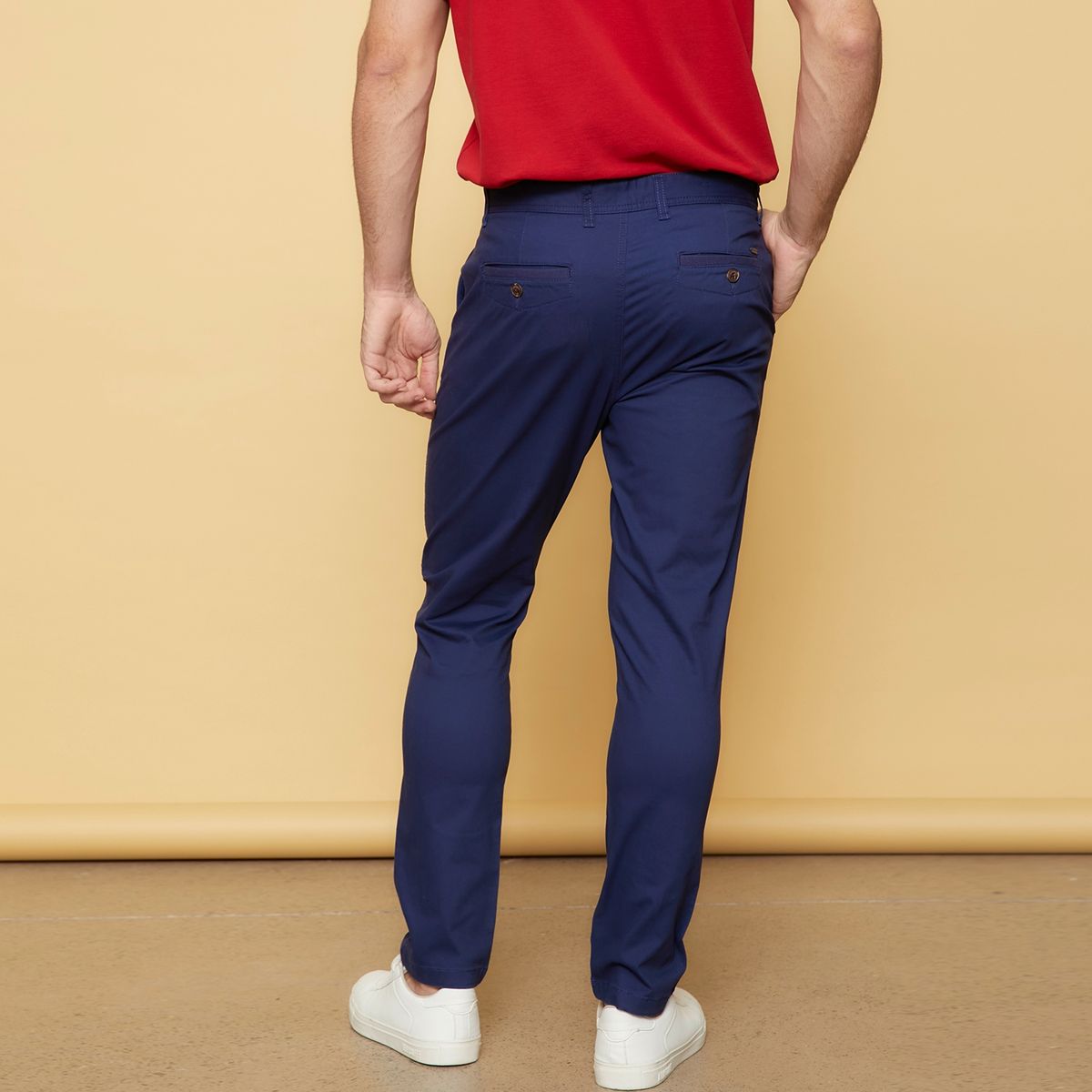 UNIVERSITY CLUB - Pantalón Chino Slim Fit Algodón University Club Hombre