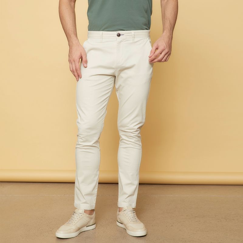 UNIVERSITY CLUB - Pantalón Chino Slim Fit Algodón University Club Hombre
