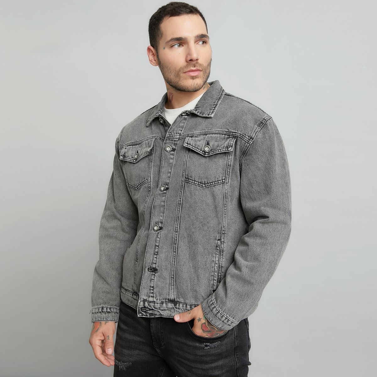 MOSSIMO - Mossimo Chaqueta Manga Larga Hombre