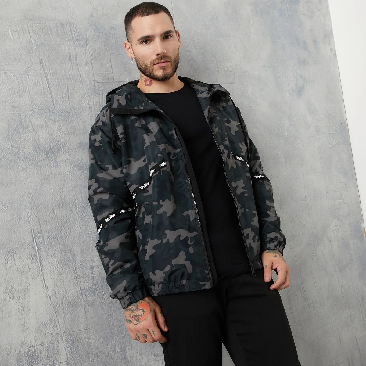 MOSSIMO - Chaqueta Manga Larga Hombre Mossimo