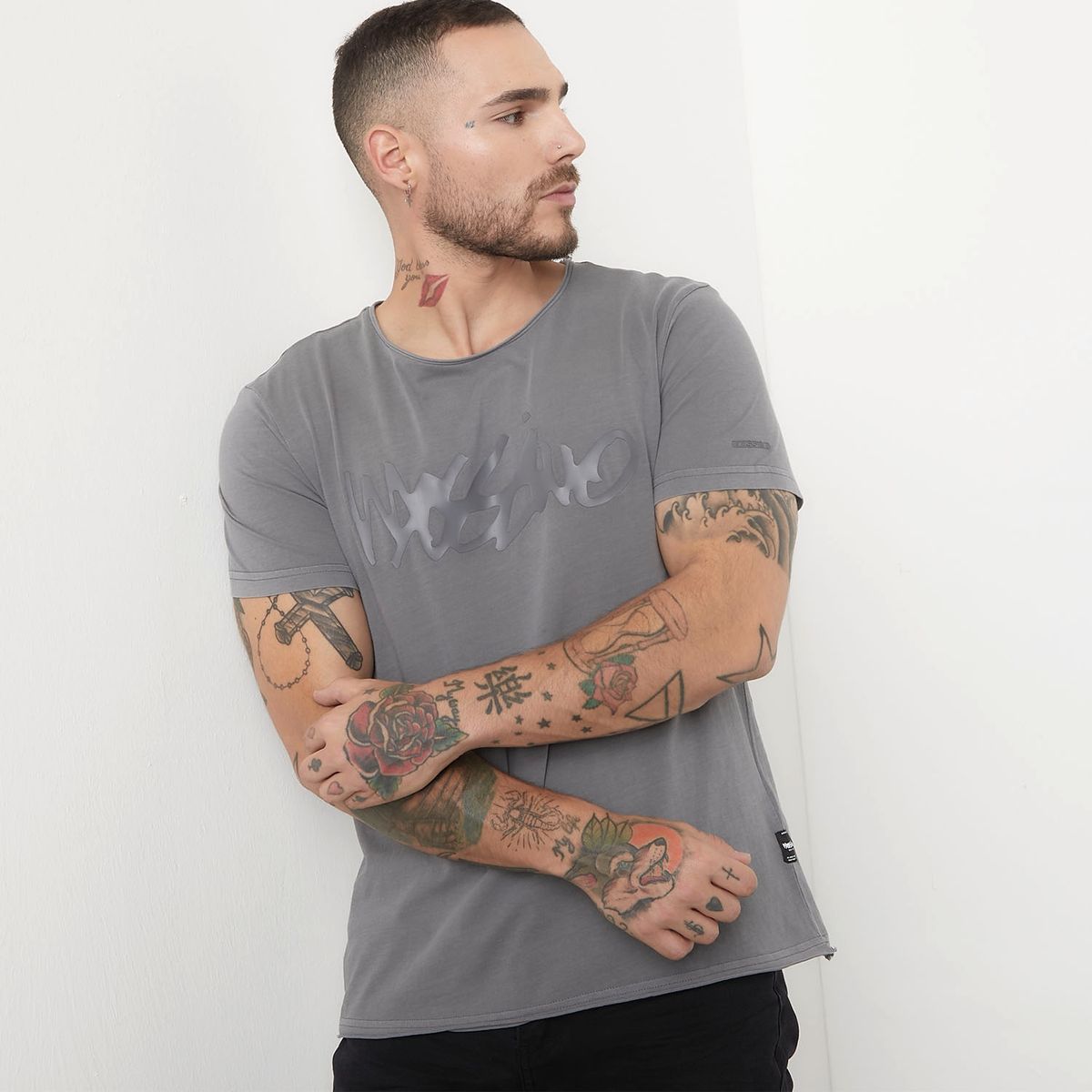 MOSSIMO - Mossimo Polera Manga Corta Hombre