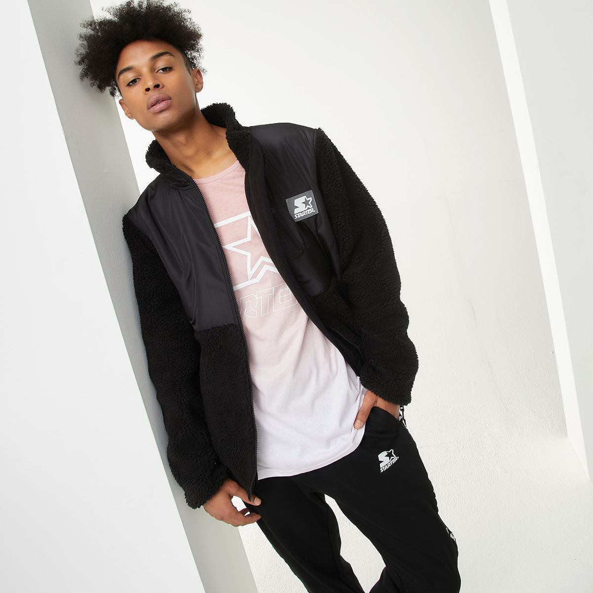 STARTER - Polerón Chiporro Con Cierre Hombre Starter