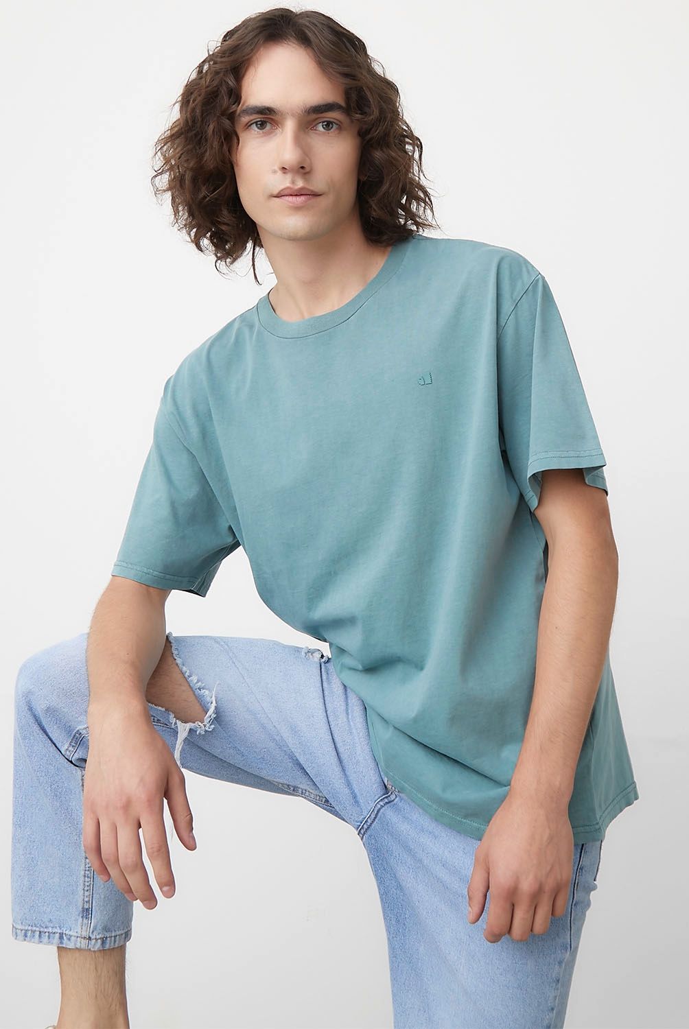 AMERICANINO - Polera Manga Corta Oversize Algodón Orgánico Hombre Americanino