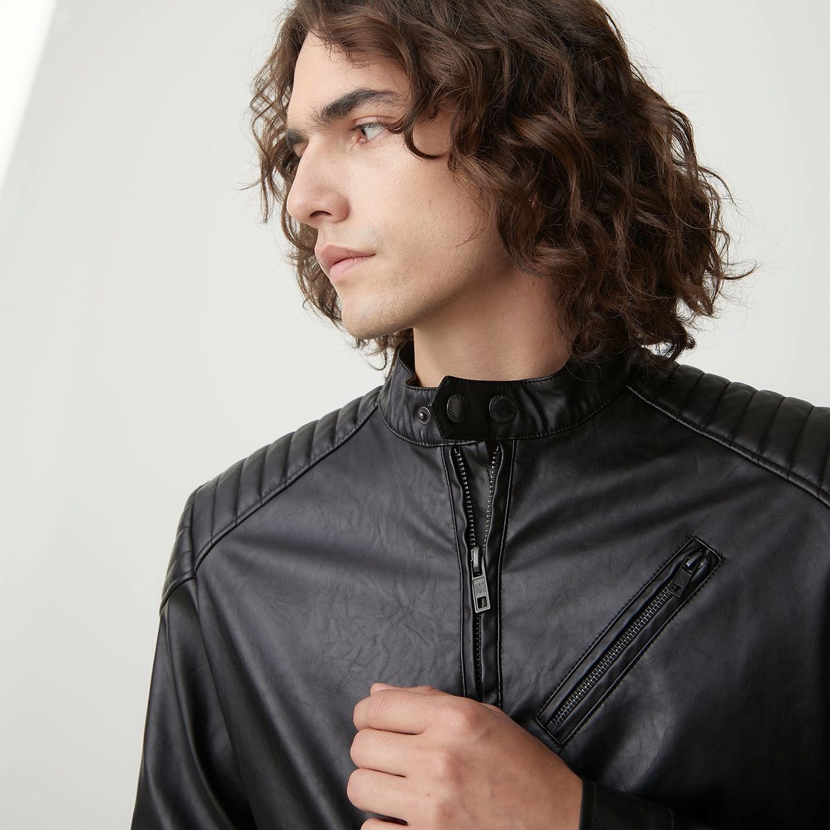 BEARCLIFF - Bearcliff Chaqueta Zero Cuero Hombre