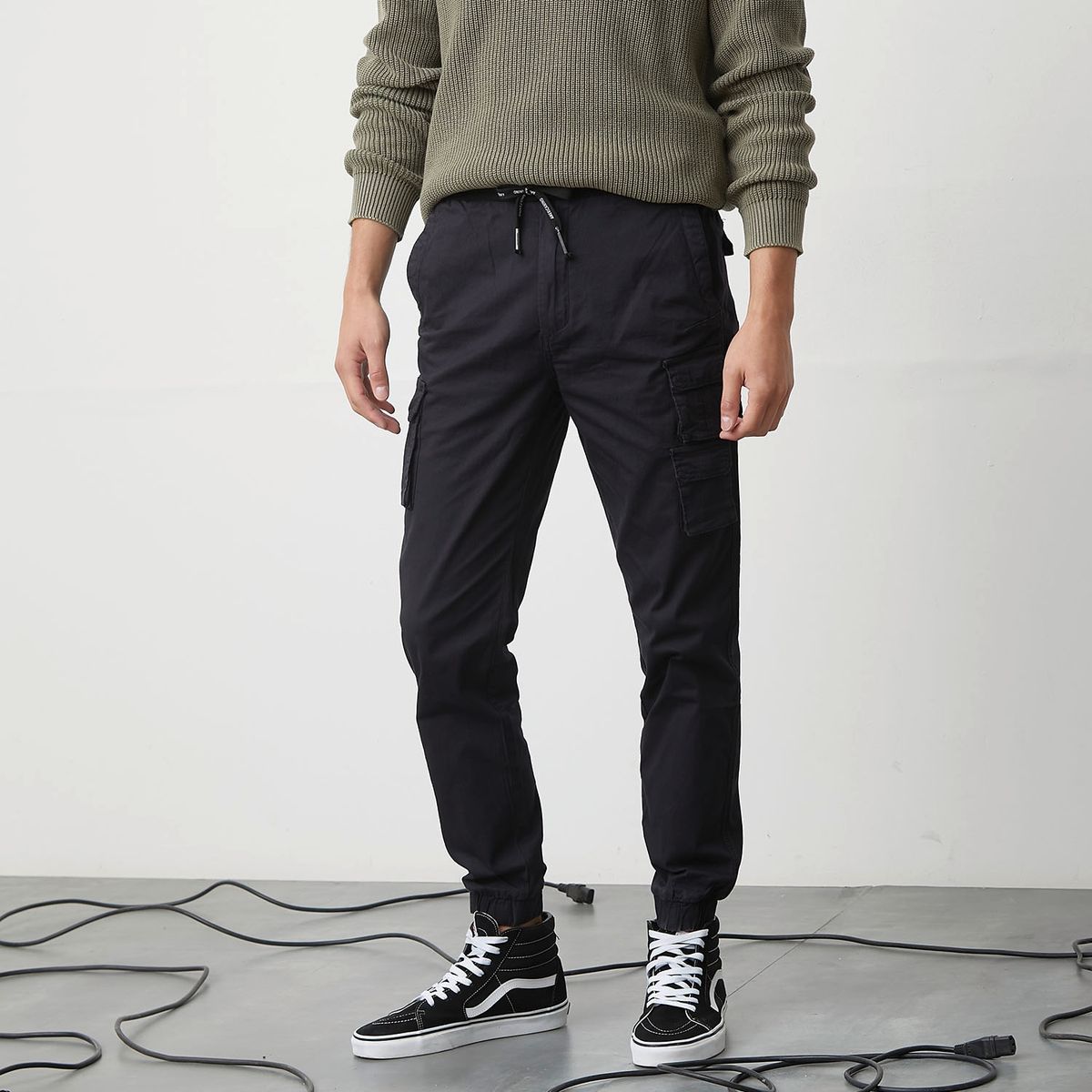 AMERICANINO - Pantalón Algodón Cargo Hombre Americanino