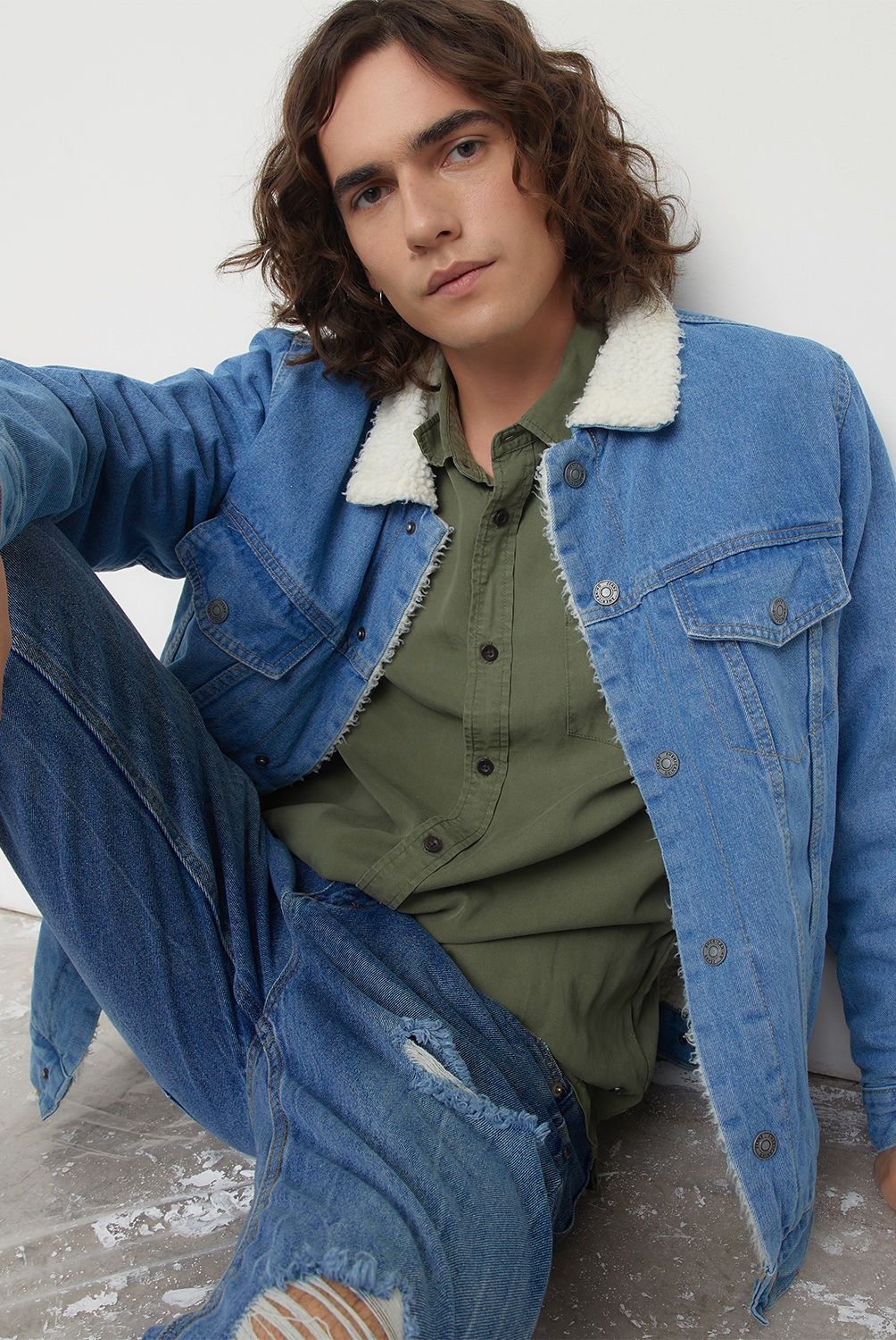 AMERICANINO - Americanino Chaqueta Denim con Chiporro Hombre