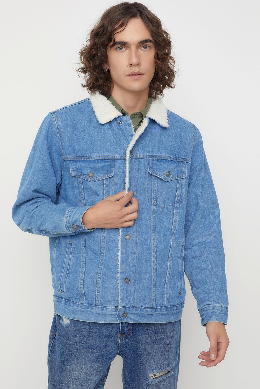 AMERICANINO - Americanino Chaqueta Denim con Chiporro Hombre