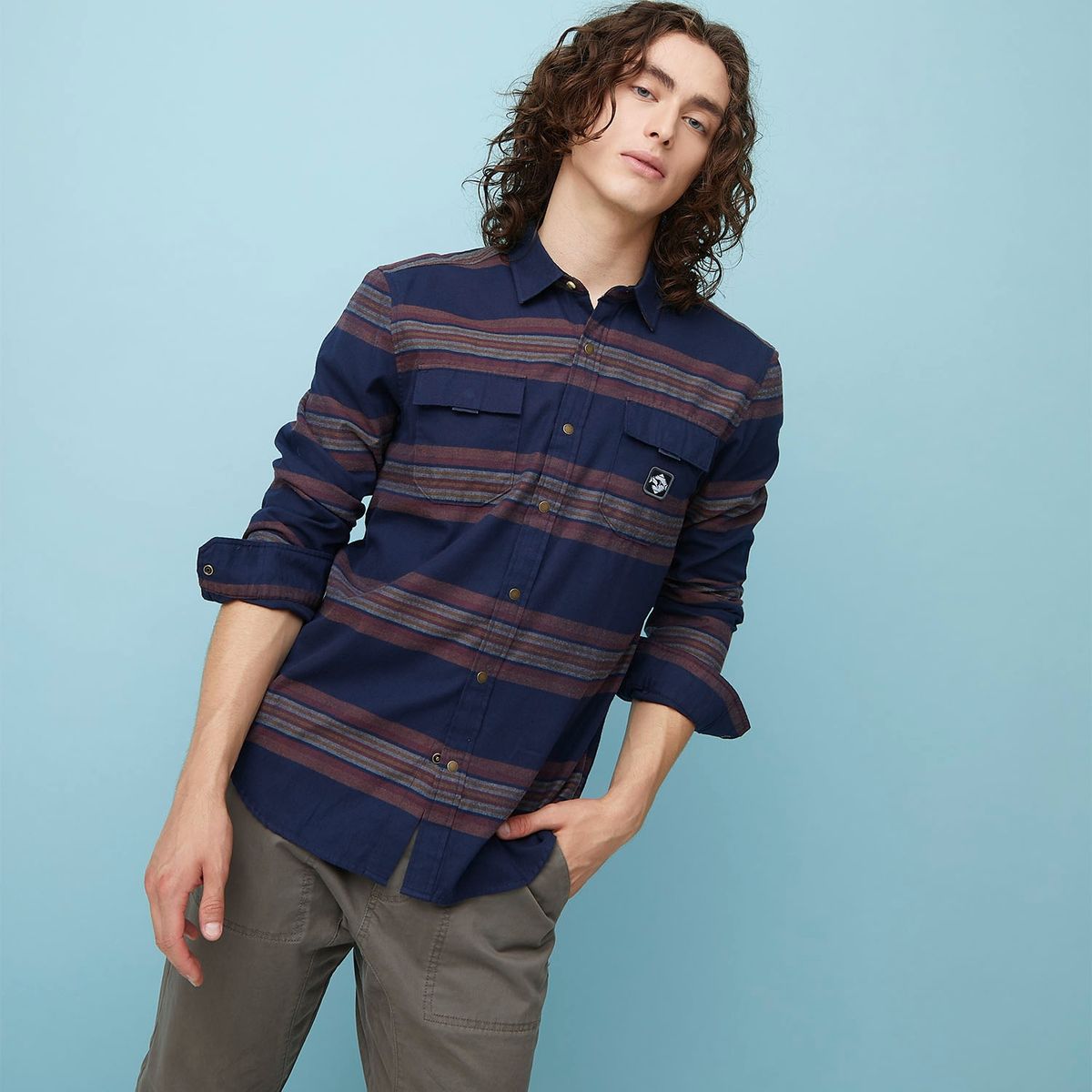 DOO AUSTRALIA - Doo Australia Camisa Casual Manga Larga Hombre