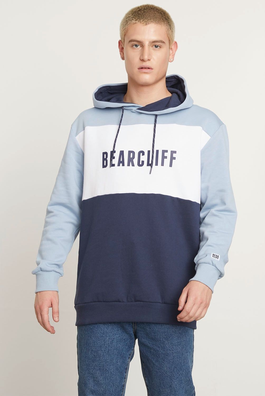 BEARCLIFF - Polerón Hoodie Oversize Hombre Bearcliff