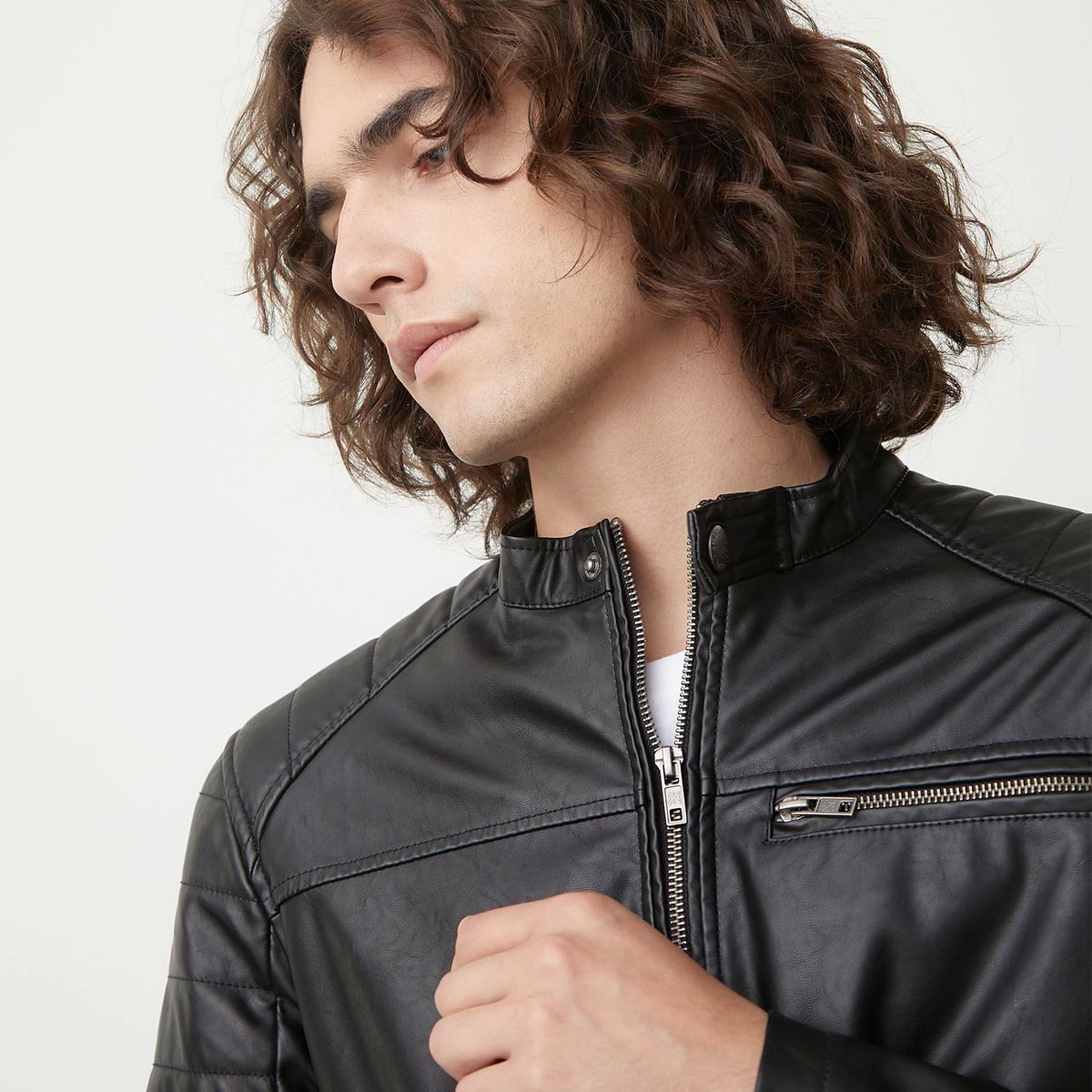 BEARCLIFF - Bearcliff Chaqueta Zero Cuero Hombre