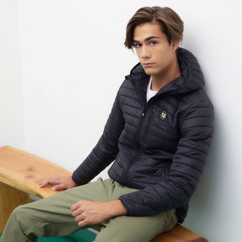 DOO AUSTRALIA - Parka Con Gorro 100% Algodón Orgánico Hombre Doo Australia