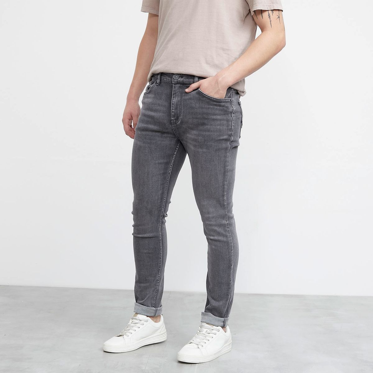 AMERICANINO - Americanino Jeans Super Skinny Fit Algodón Hombre