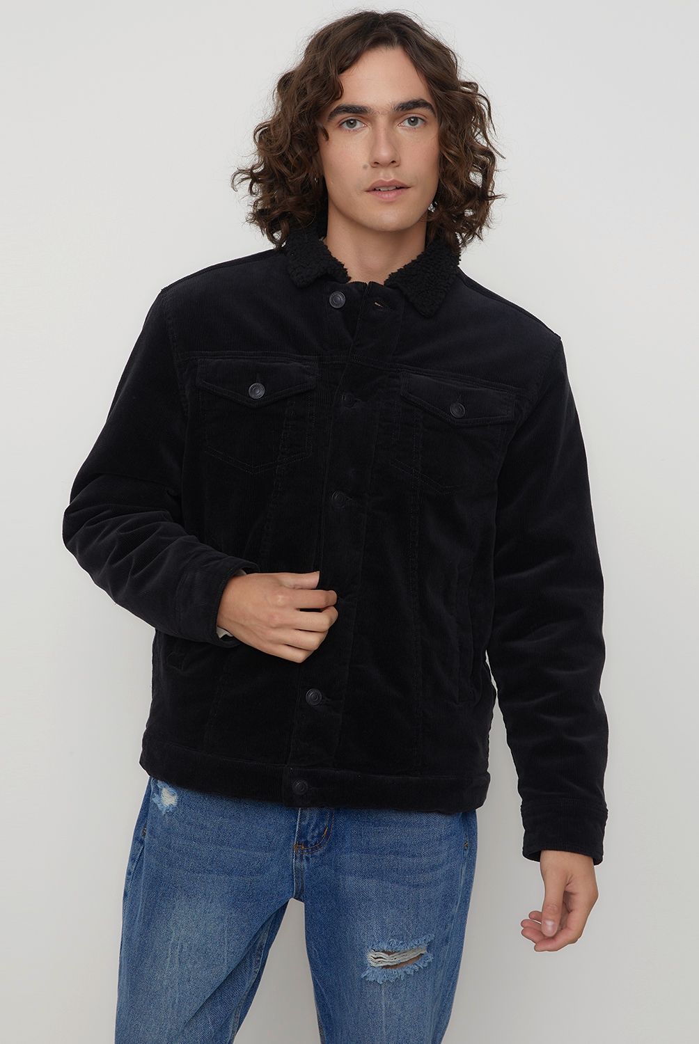 AMERICANINO - Americanino Chaqueta Cotelé con Chiporro Hombre