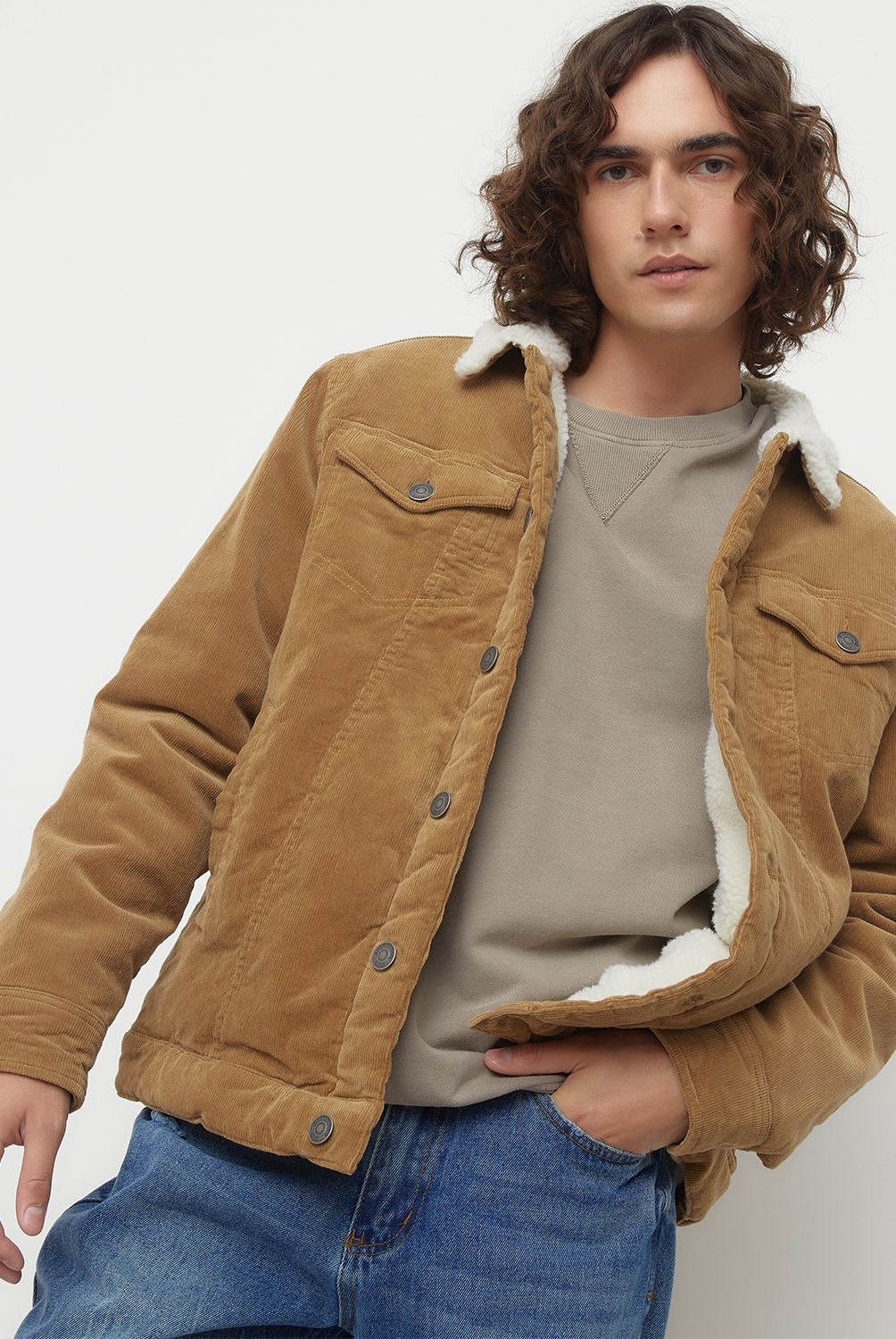 AMERICANINO - Americanino Chaqueta Cotelé con Chiporro Hombre