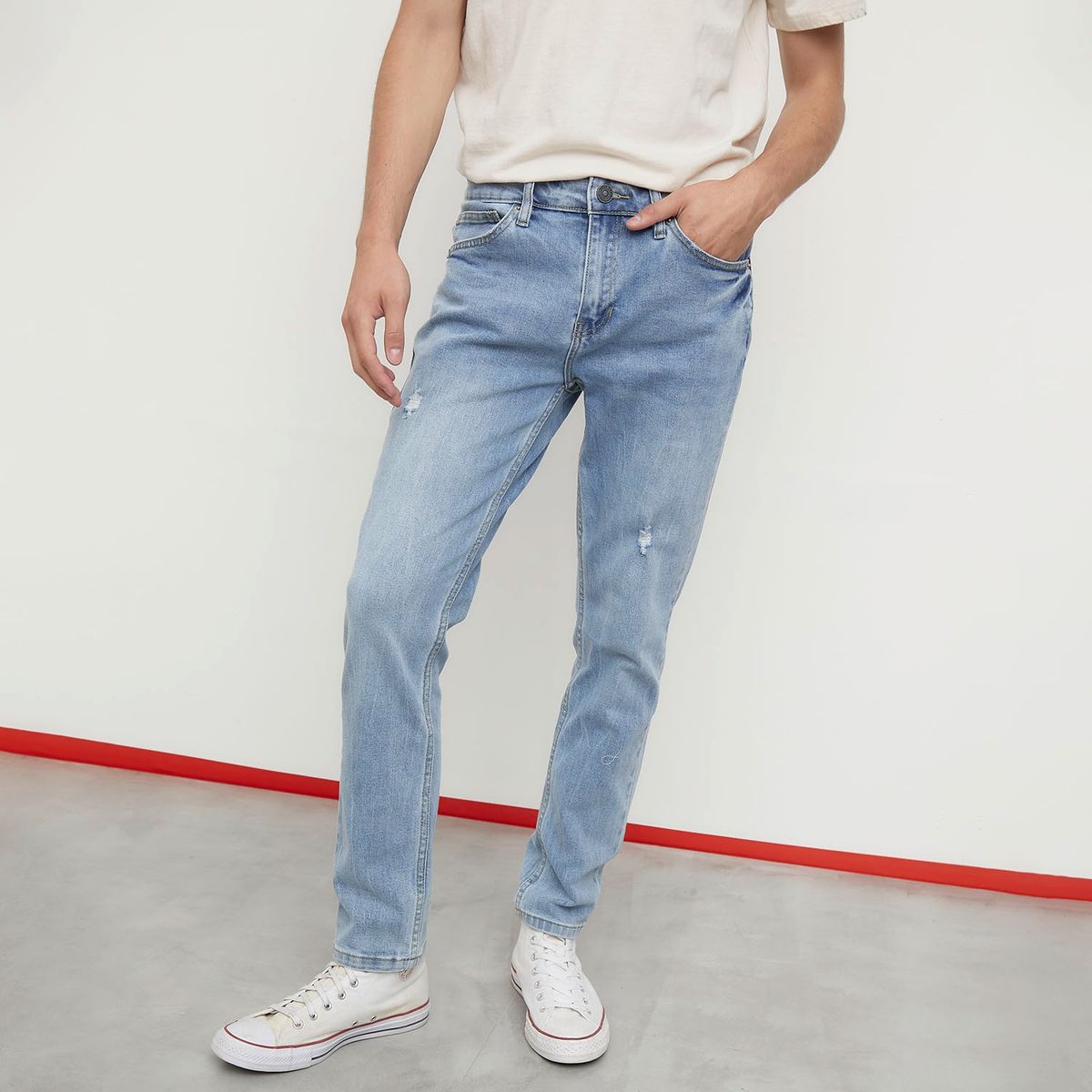 AMERICANINO - Jeans Skinny Fit Hombre Americanino