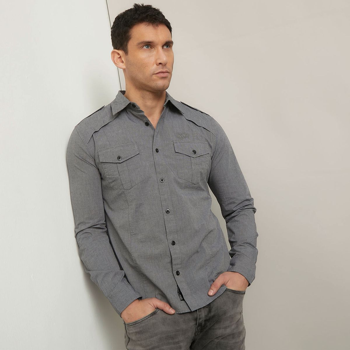 MOSSIMO - Camisa Casual Hombre Mossimo