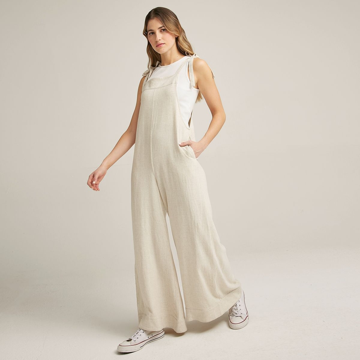 SYBILLA - Sybilla Vestido Largo Lino Mujer