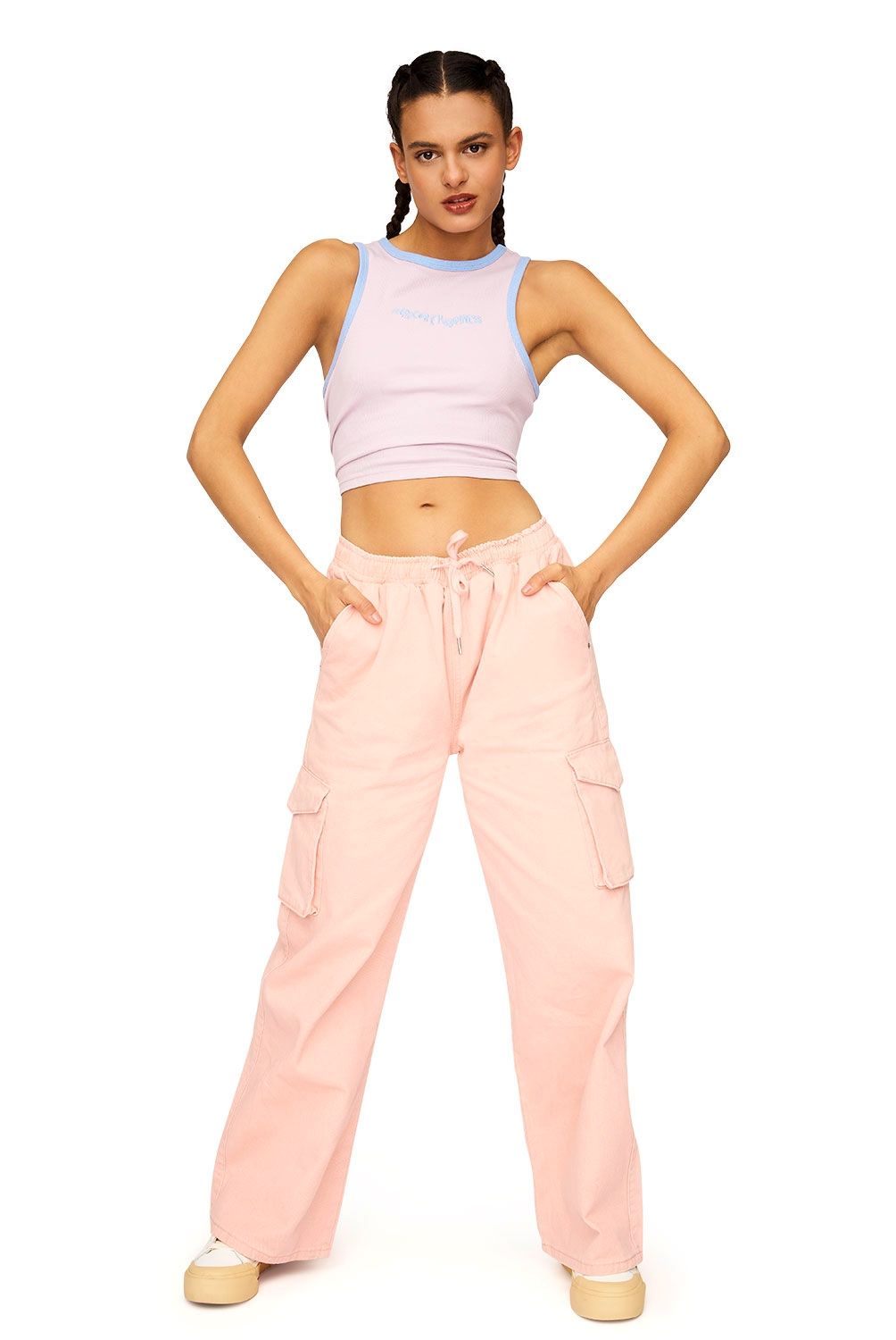 DOO AUSTRALIA - Doo Australia Jeans Cargo Tiro Alto Mujer
