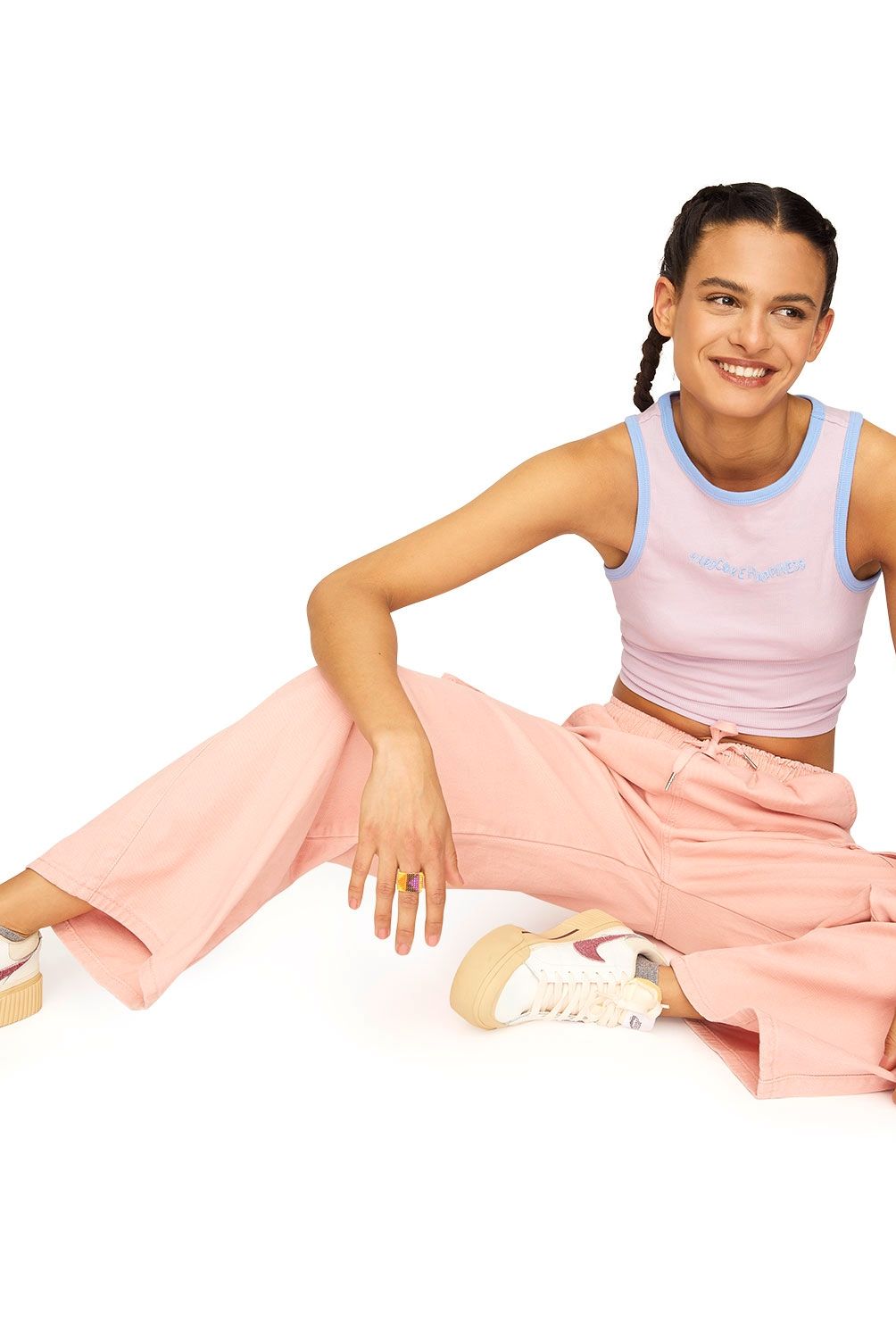 DOO AUSTRALIA - Doo Australia Jeans Cargo Tiro Alto Mujer