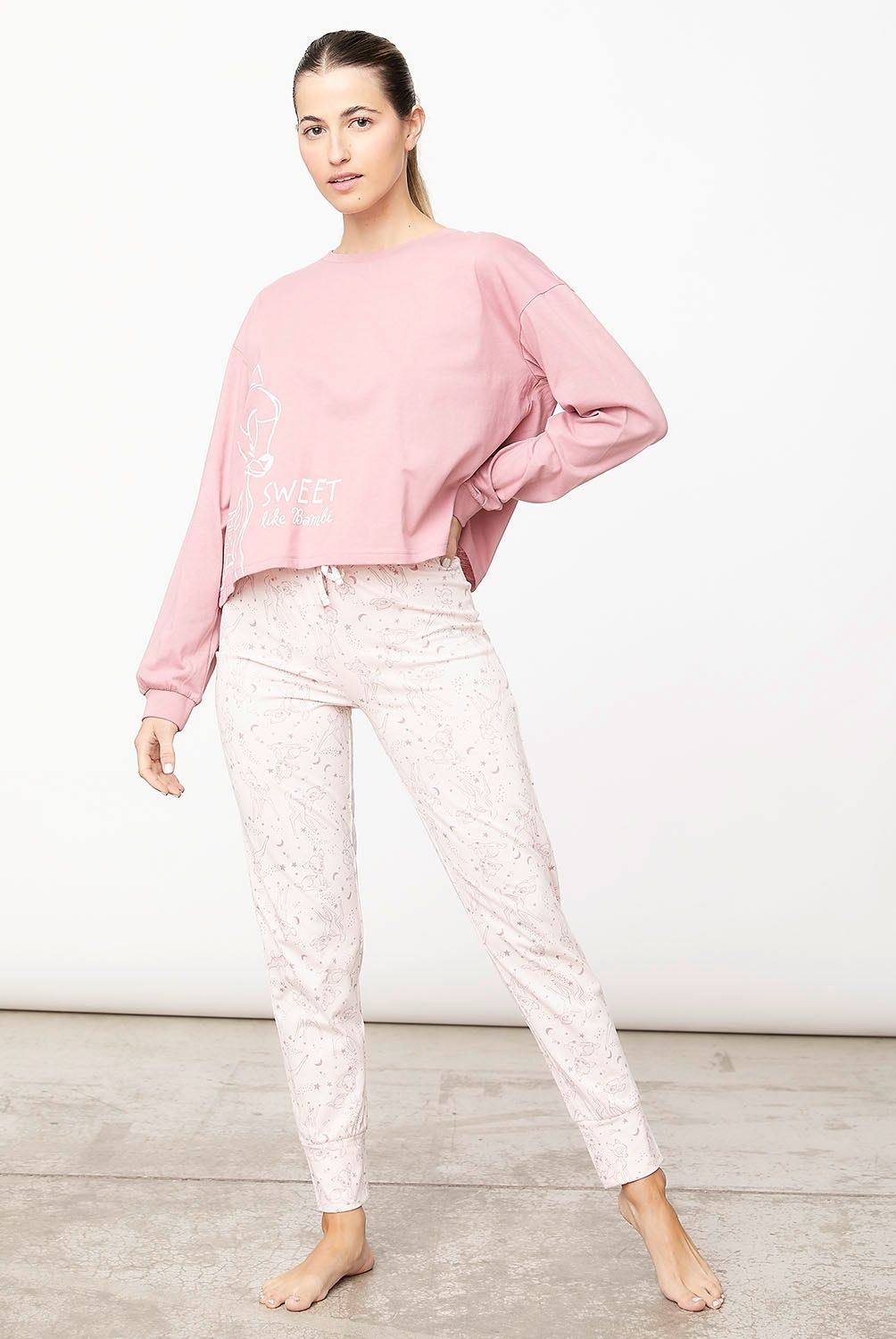DISNEY - Disney Pijama Algodón Mujer