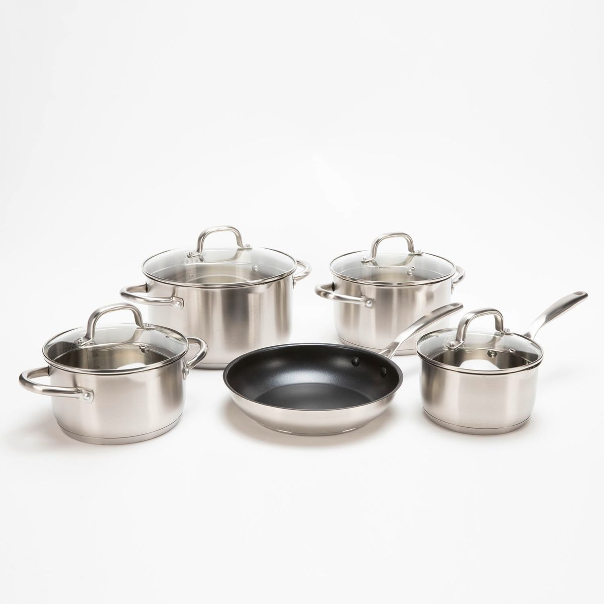 WURDEN - Batería de Cocina de Acero Wurden 9 Piezas