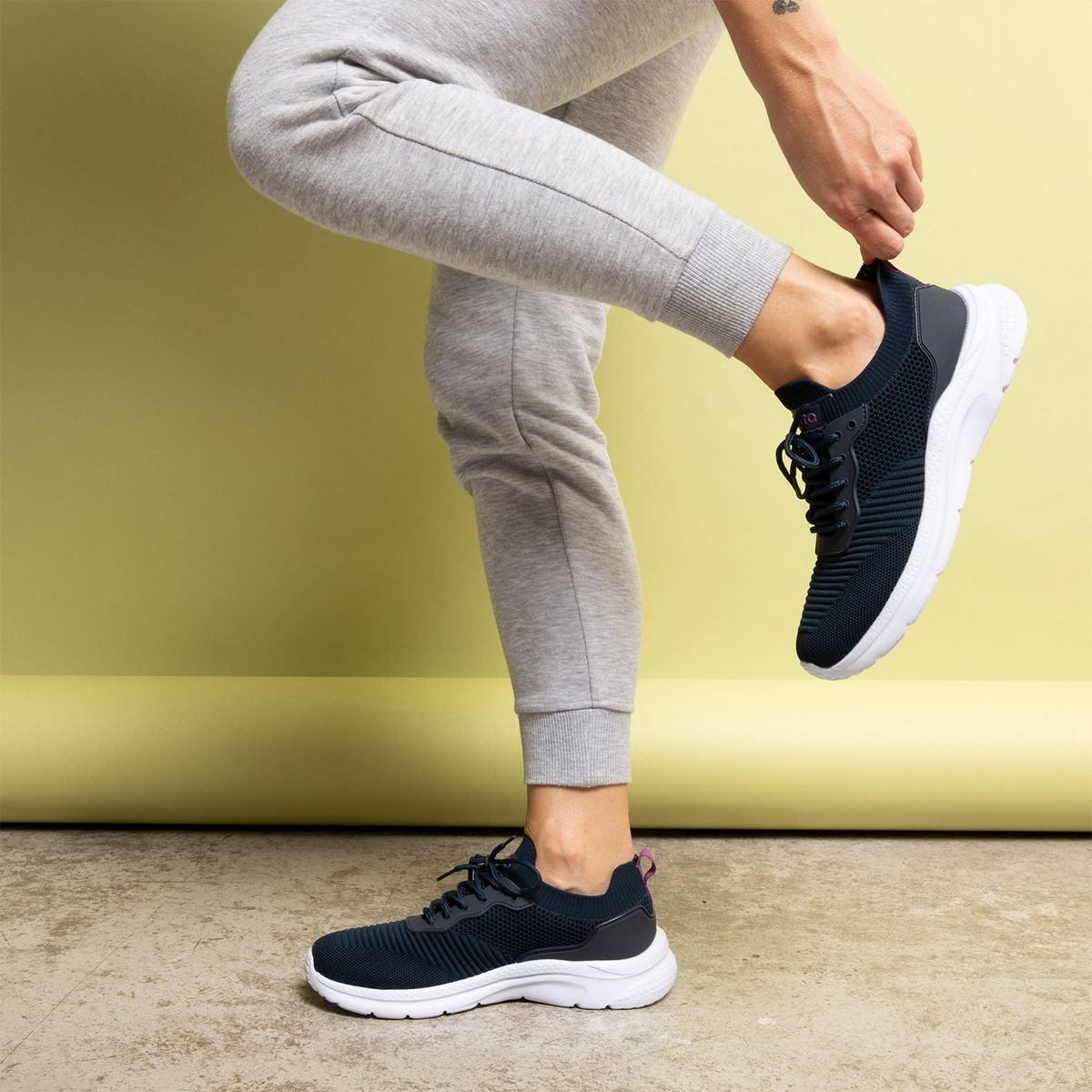 FRATTA - Zapatilla Running Mujer Azul Fratta