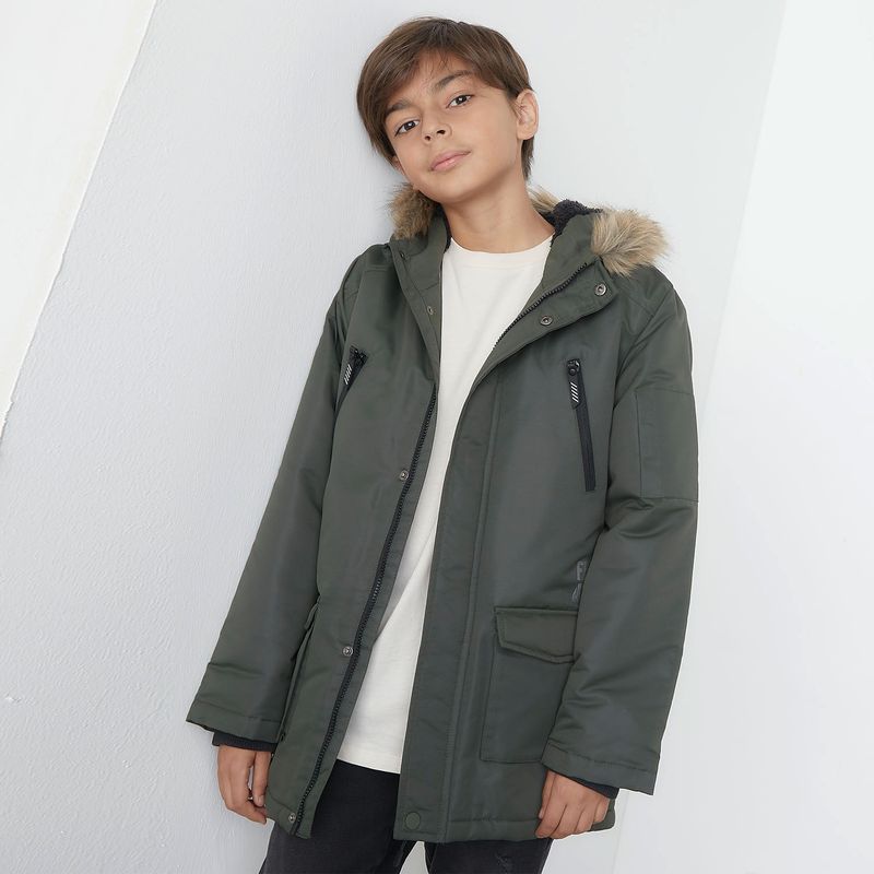 FEDERATION - Federation Parka Niño 1 Pieza Con Capucha
