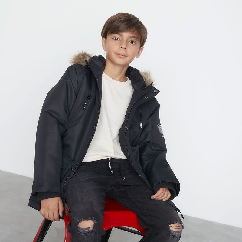 FEDERATION - Federation Parka Niño 1 Pieza Con Capucha