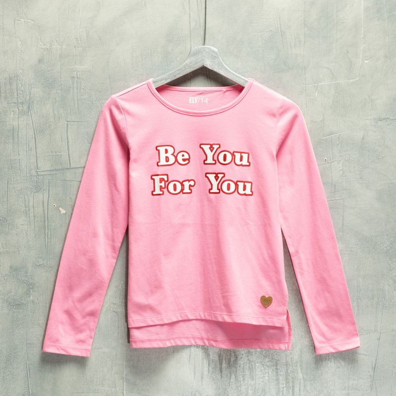 ELEVEN - Polera Niña Manga Larga Algodón Eleven
