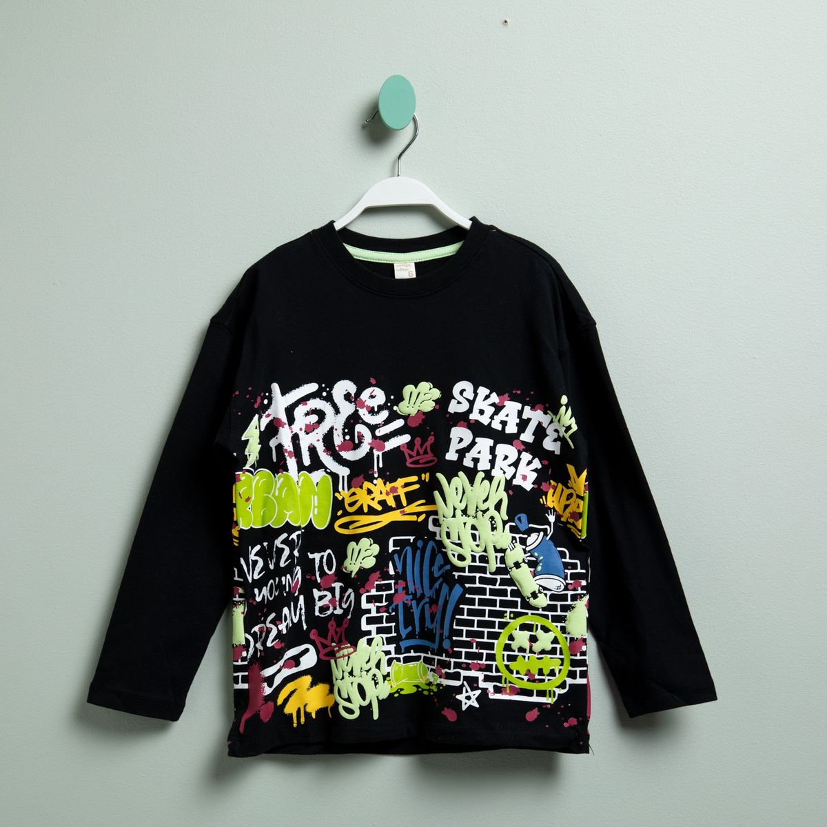 YAMP - Yamp Polera Niño Manga Larga Algodón