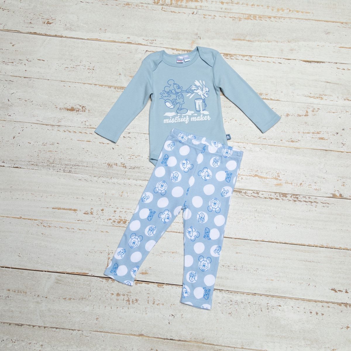 STD CHARACTERS - Std Characters Conjunto Body Más Patitas Bebé 2 Piezas Algodón Bebé Niño