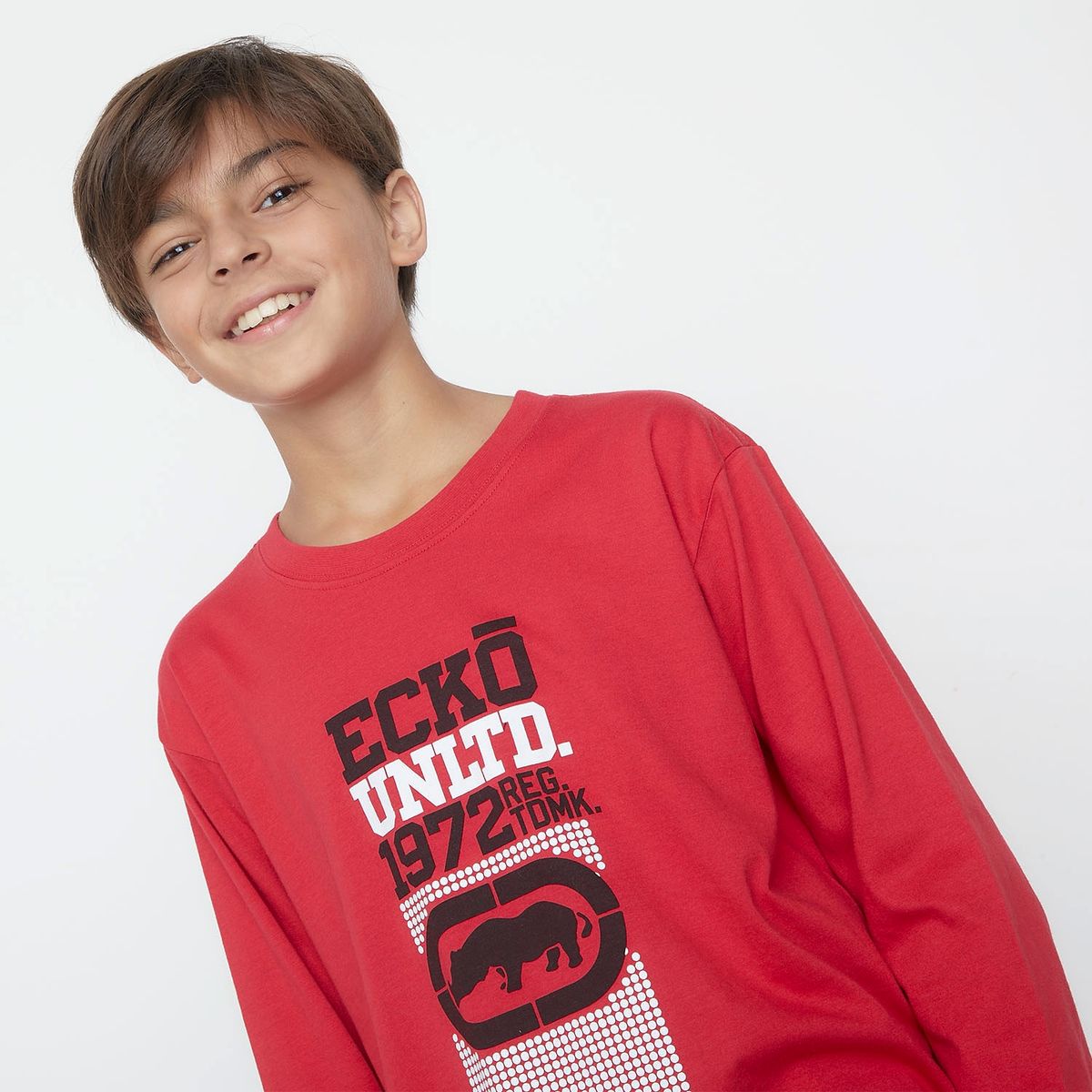 ECKO - Ecko Polera Niño Algodón Reciclado