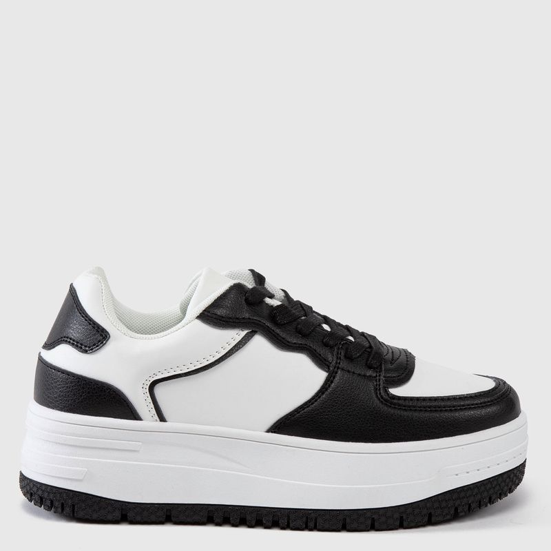 SYBILLA - Zapatilla Urbana Mujer Negro Sybilla