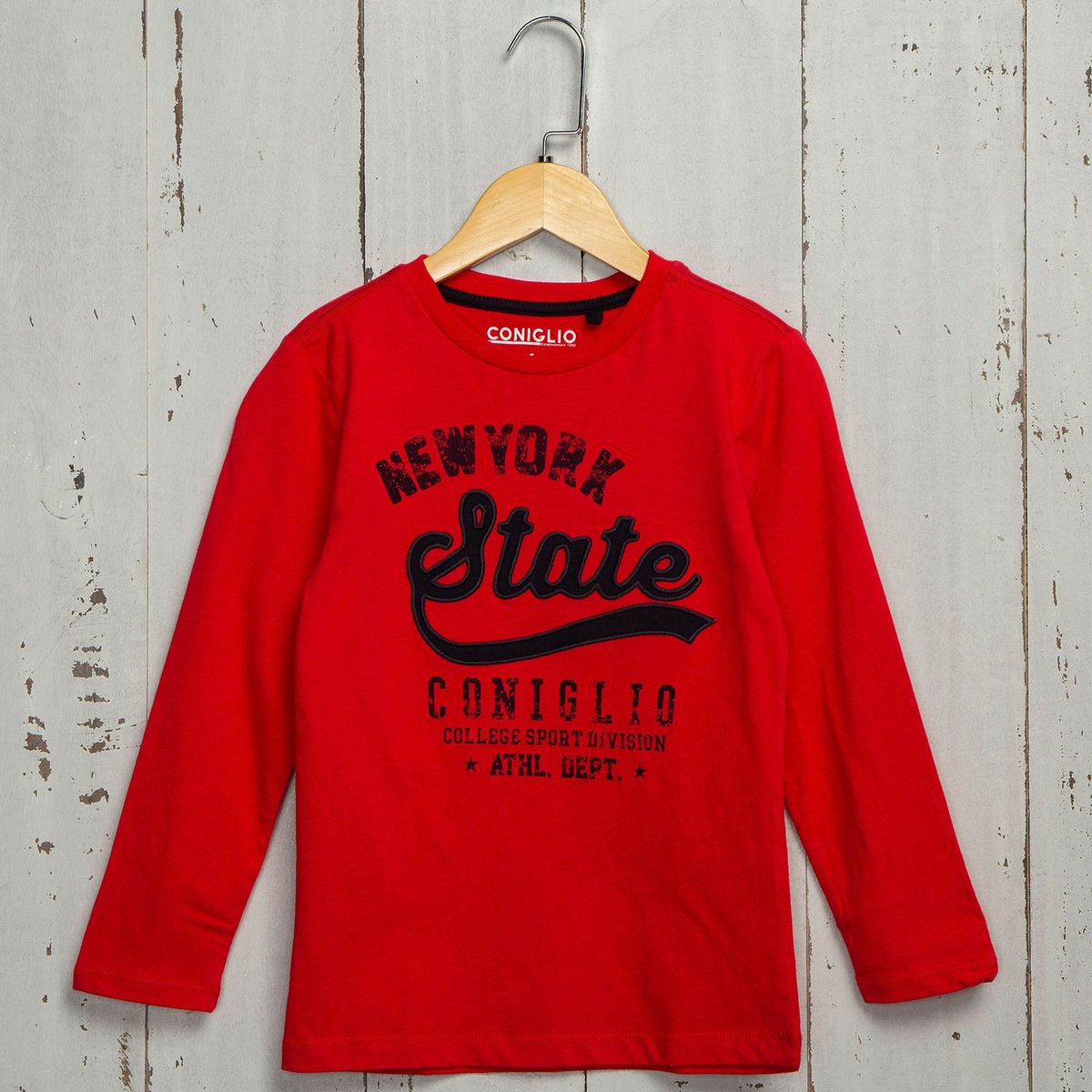 CONIGLIO - Coniglio Polera Niño Manga Larga Algodón