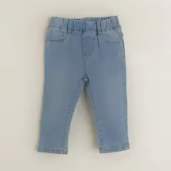 YAMP - Jeans Denim Bebé Niña Cintura Elástica