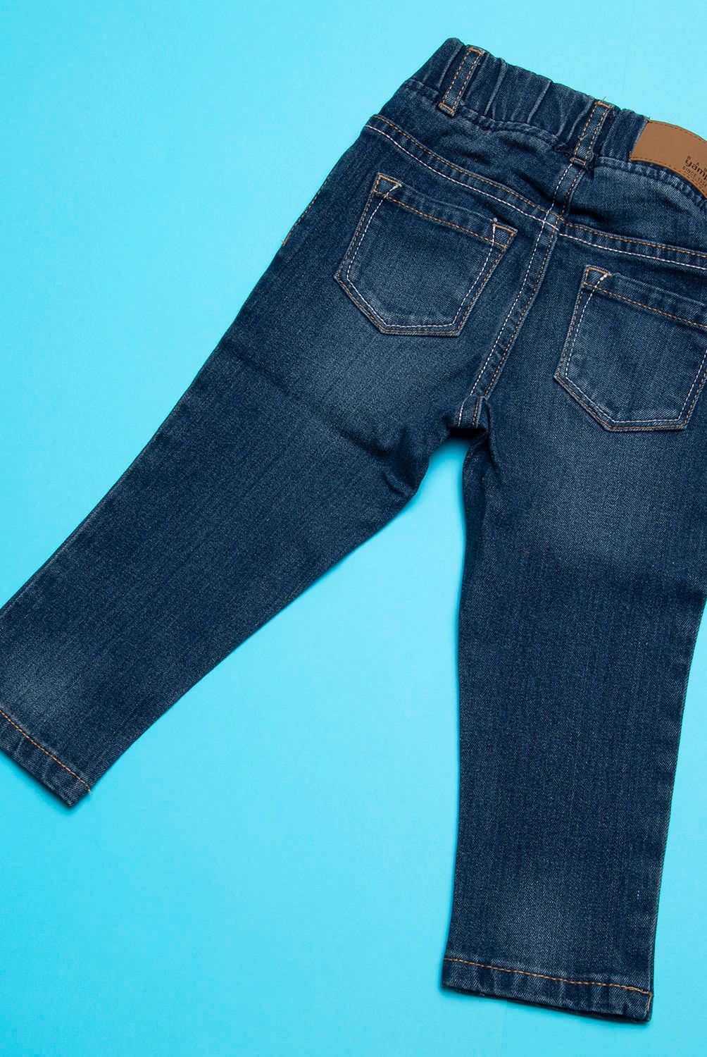 YAMP - Jeans Denim Yamp Bebé Niña Cintura Elástica