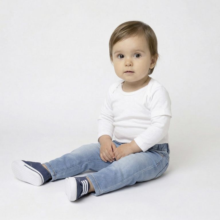 Jeans Bebé Niña Algodón