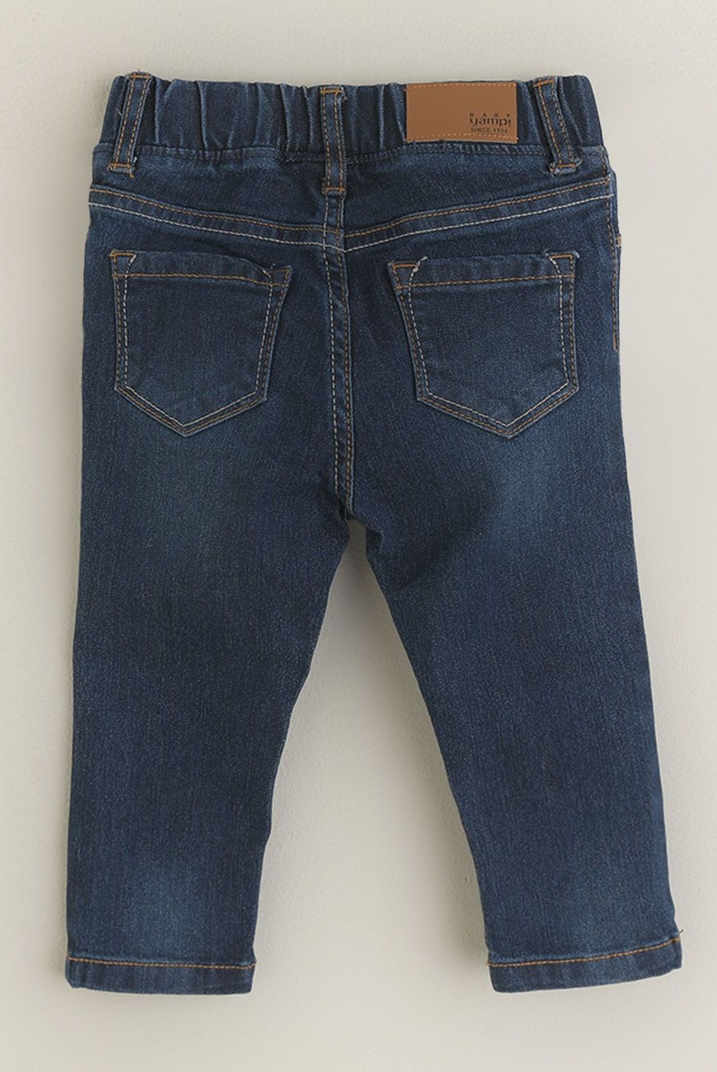 YAMP - Jeans Denim Yamp Bebé Niña Cintura Elástica