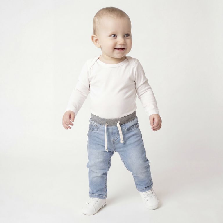 Jeans Bebé Niño Algodón