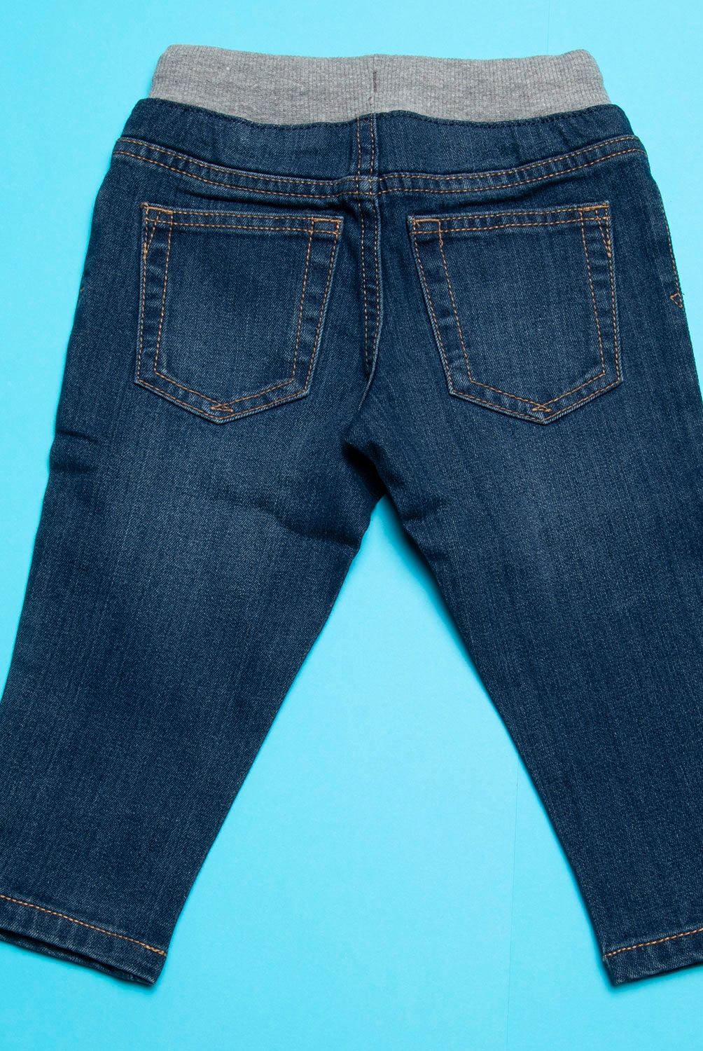 YAMP - Jeans Denim Bebé Niño Cintura Elásticada Yamp