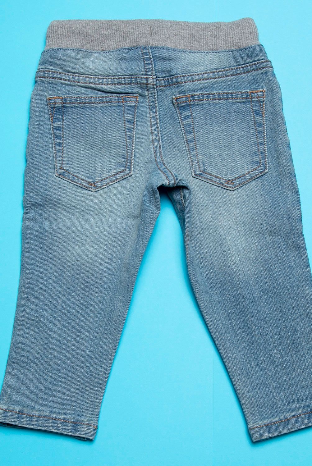 YAMP - Jeans Denim Bebé Niño Cintura Elásticada Yamp