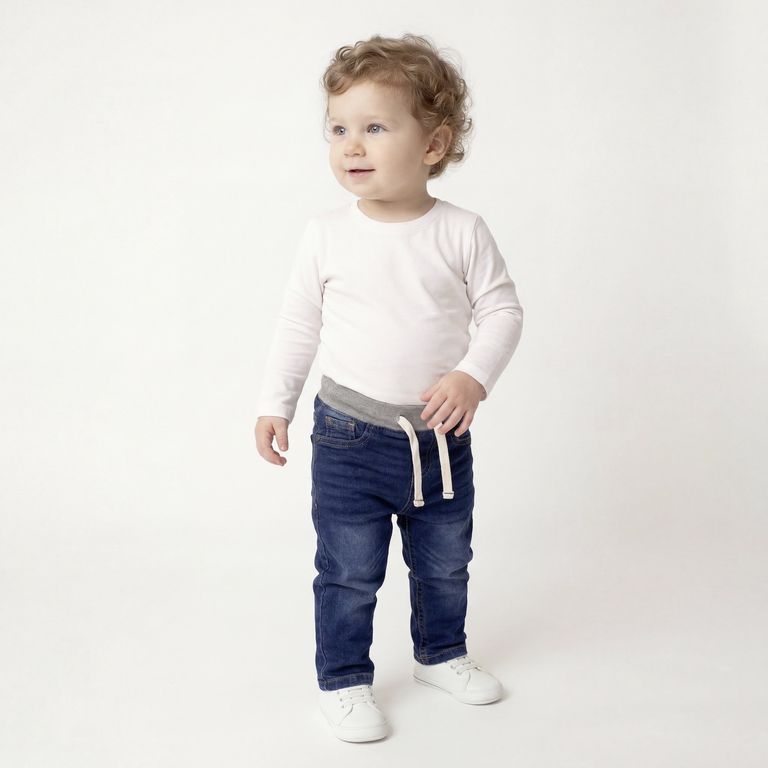 Jeans Bebé Niño Algodón