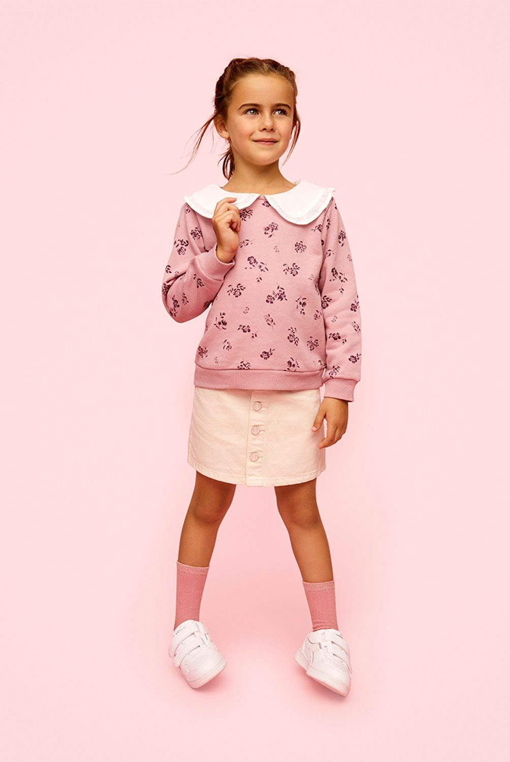YAMP - Polerón Niña Con Cuello Yamp